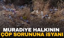 Muradiye’deki çöp sorununa vatandaşlardan tepki!