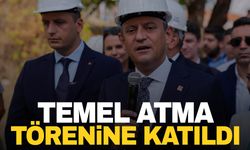 Özgür Özel, cami temel atma törenine katıldı