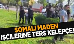 Somalı maden işçilerine ters kelepçe!