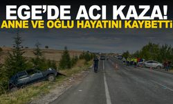 Uşak'ta acı kaza! Anne ve oğlu hayatını kaybetti