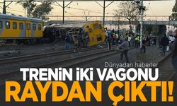 Yolcu treni raydan çıktı! Çok sayıda yaralı var!