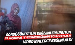 24 Yaşındaki Kullanıcı Teyzesinin Değişimini Videoya Aldı: Bütün Değişim, Evrimleri Unutun