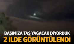 Adana ve Hatay'da Gökyüzünde Parlak Cisim Görüntülendi