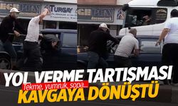 Afyonkarahisar’da aracın camından dışarı çıkardıkları sürücüyü darp ettiler!