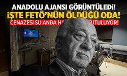 Anadolu Ajansı Görüntüledi! İşte FETÖ Elebaşı Fethullah Gülen'in Öldüğü Oda!