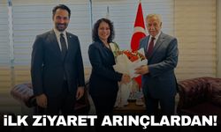 Baro başkanına ilk ziyaret Arınçlardan