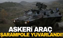 Bilecik'te askeri araç şarampole yuvarlandı: Yaralı askerler var