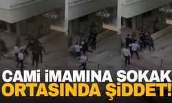 Cami imamını sokak ortasında öldüresiye dövdüler