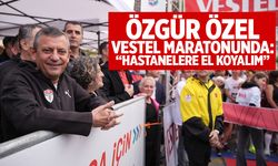 CHP Genel Başkanı Özel, Vestel Manisa Maratonunda konuştu: Hastanelere el koyalım