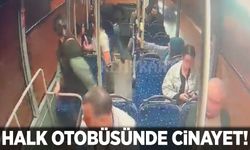 Kocaeli’nde otobüste dehşet anları! Yolcuların gözü önünde cinayet işledi