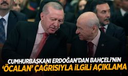 Cumhurbaşkanı Erdoğan’dan Bahçeli’nin ‘Öcalan’ çağrısıyla ilgili açıklama