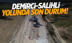 Demirci-Salihli karayolunda son durum!