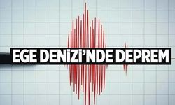 AFAD duyurdu! Ege Denizi’nde 4 büyüklüğünde deprem!