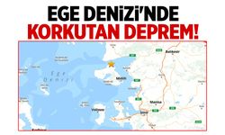 Ege Denizi'nde 4.3 Büyüklüğünde Deprem