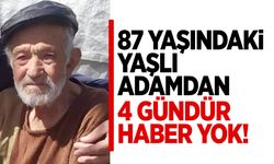 Ege’de bir il 87 yaşındaki yaşlı adamı arıyor!