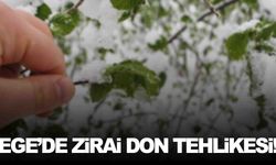 Hava tahmin uzmanı uyardı… Ege’de zirai don tehlikesi!