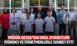 Manisa Emniyet Müdürü Aktaş 2 okulu ziyaret etti