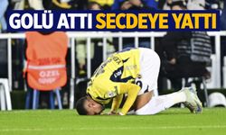 En-Nesyri, Bodrum FK'ya attığı gol sonrası secdeye gitti