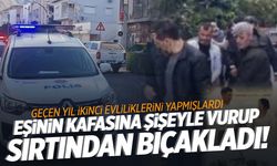 Eşinin kafasına şişe ile vurup sırtından bıçaklayarak katletti! Yan odada uyuyan çocuk…