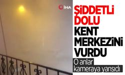 Bursa’da fındık büyüklüğünde dolu kenti böyle vurdu!