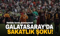 Galatasaray’da şok sakatlık!