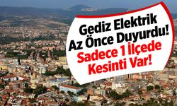 Gediz Elektrik Az Önce Duyurdu! Sadece 1 İlçede Kesinti Var! İşte Manisa Elektrik Kesintisi Listesi...