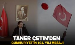 Hürriyetçi Eğitim-Sen Manisa Şube Başkanı Taner Çetin’den Cumhuriyet’in 101. yılı mesajı