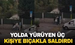 İstanbul’da şaşırtan olay! Bir şahıs yolda yürüyen 3 kişiye saldırıp bıçakladı