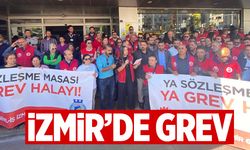 İzmir’de belediye çalışanları greve gidiyor… Belediye kapısına grev kararı asıldı!