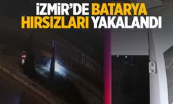 İzmir’de elektrikli motosikletlerin bataryalarını çaldılar!