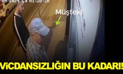 İzmir’de emekli vatandaşı gasp ettiler… Güvenlik kamerası kayıttaydı