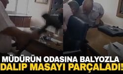 İzmir’de sendika temsilcisi müdürün odasına balyozla daldı