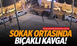 İzmir’de sokak ortasında bıçaklı kavga!