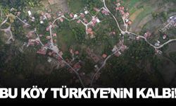 Kendine hayran bırakan köy… Şekli büyülüyor!