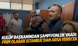 Kulüp başkanından futbolculara ‘arsa’ primi!