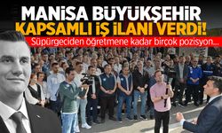 Manisa Büyükşehir'den Dev Alım! Birçok Pozisyonda İşe Alım Var!