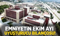 Manisa Emniyetinin Ekim ayı uyuşturucuyla mücadele bilançosu