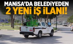 Manisa'da Belediyeden İki Yeni İş İlanı