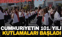 Manisa'da cumhuriyetin 101. Yılı kutlamaları başladı