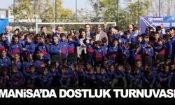 Manisa’da dostluk turnuvası… 550 çocuk buluştu