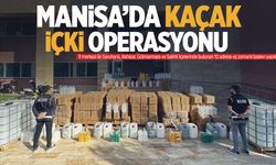 Manisa’da kaçak içki operasyonu… Tonlarca kaçak içki ele geçirildi!