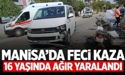 Manisa’da Kaza: Genç Adam Yaşam Mücadelesi Veriyor