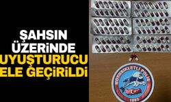 Manisa’da şahsın üzerinde uyuşturucu ele geçirildi