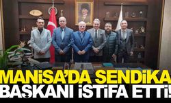 Manisa’da sendika başkanı istifa etti! Sosyal medyadan duyurdu