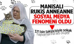 Manisalı “Rukiş Anneanne” Sosyal Medya Fenomeni Oldu