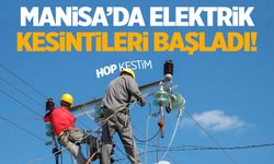 Manisa'nın Birçok İlçesinde Elektrik Kesintisi Yapılacak