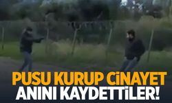 Mersin’de kan donduran cinayetin görüntüleri ortaya çıktı! Pusu kurup cinayet anını kaydettiler!