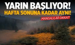 Meteoroloji Açıkladı! Yarın Başlayacak Hafta Sonuna Kadar Devam Edecek!