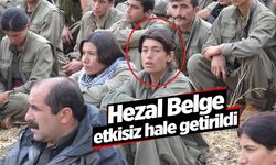 MİT, PKK Sorumlusu Hezal Belge'yi Etkisiz Hale Getirdi