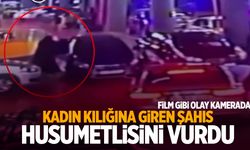 Olay güpegündüz yaşandı! Kadın kılığına giren şahıs husumetlisini vurdu!